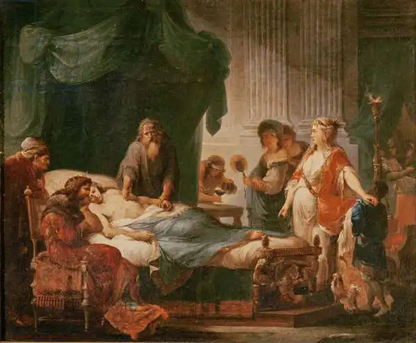 Kauffmann, Angelica: Antíoco y Estratónice