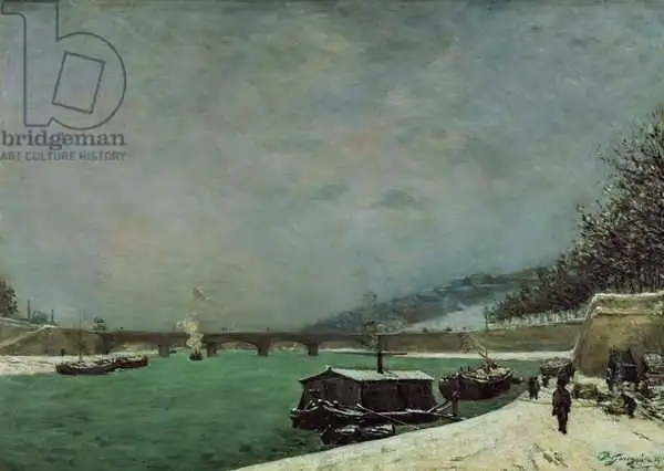 Gauguin, Paul: The Seine at the Pont d