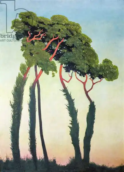 Vallotton, Félix: Landscape with Trees