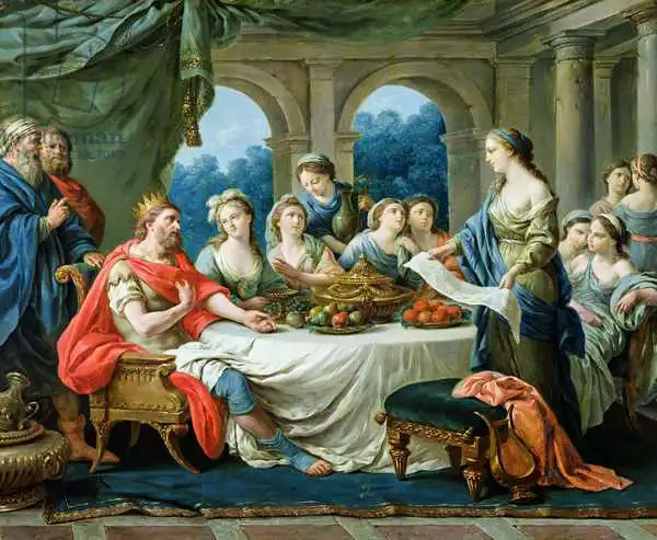 Langrenee, Francois: Ester a Ahasuerus