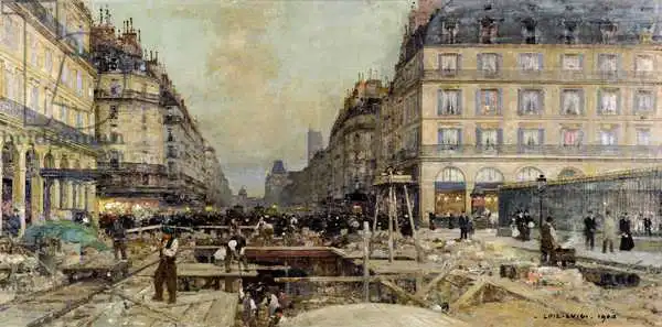 Loir, Luigi: Der Bau der U -Bahn