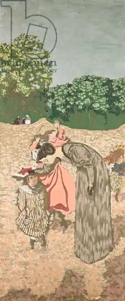 Vuillard, Edouard: Public Gardens: The Questioning
