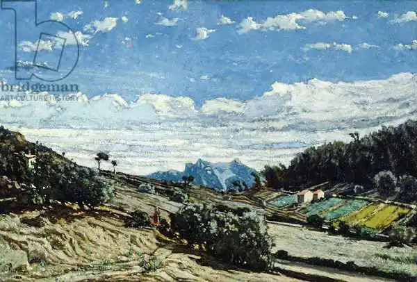 Guigou, Paul Camille: Landscape in Provence