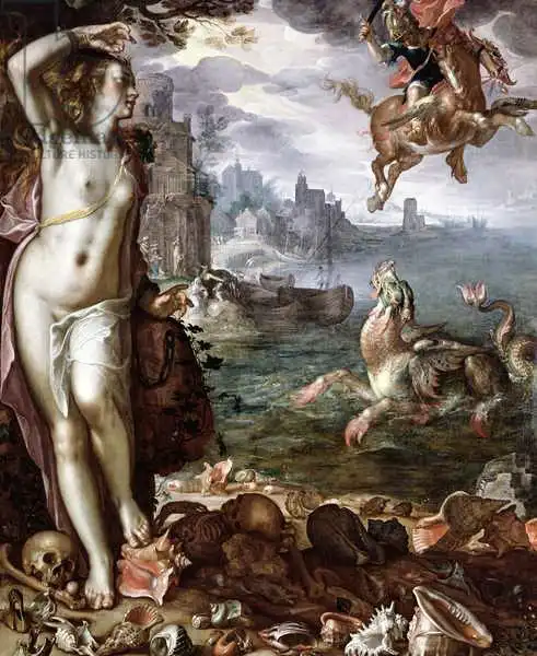 Wtewael, Peter: Perseus rettet Andromeda
