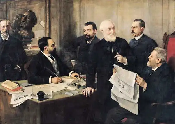 Gervex, Henri: Le conseil d