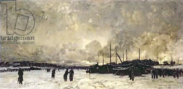 Loir, Luigi: Die Seine im Dezember