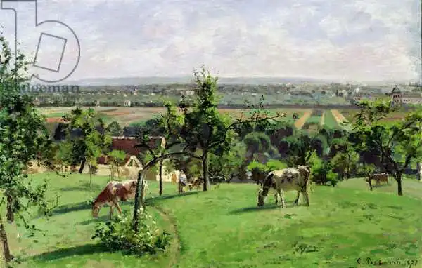 Pissarro, Camille: Hillside of Vesinet, Yvelines