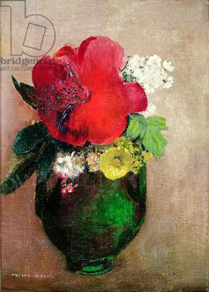 Redon, Odilon: The Red Poppy