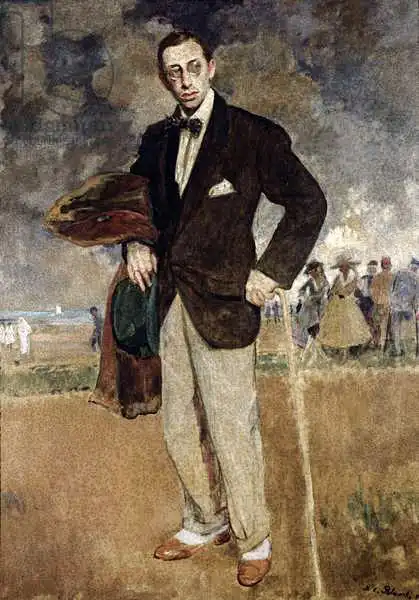 Blanche, Jacques-Emile: Portrait of Igor Stravinsky (1882-1971)