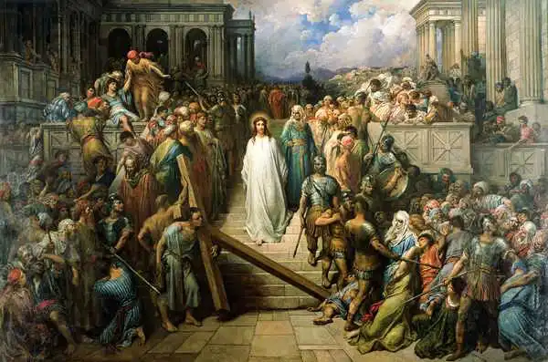 Dore, Gustave: Christ Leaves his Trial, 1874-80
