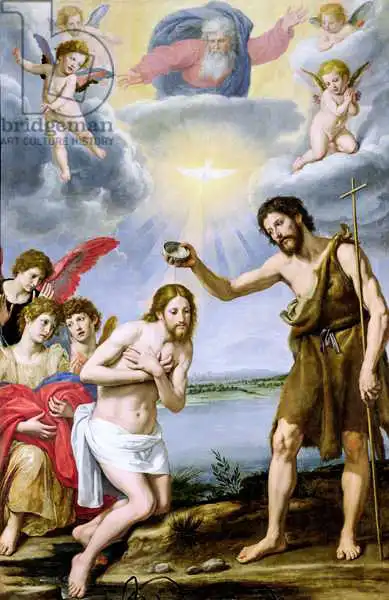 Vannini, Ottavio: Le baptême du Christ