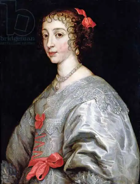 Dyck, van Anthony: Henrietta-Maria of France (1609-69)