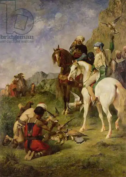 Fromentin, Eugene: Una caccia al falco in Algeria: La cava, prima del 1863