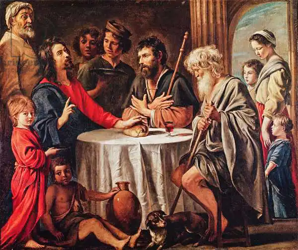 Le Nain, Mathieu: Disciples at Emmaus