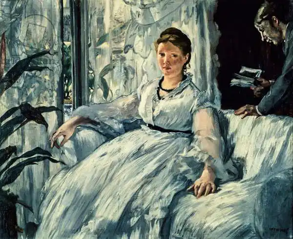 Manet, Edouard: En lisant