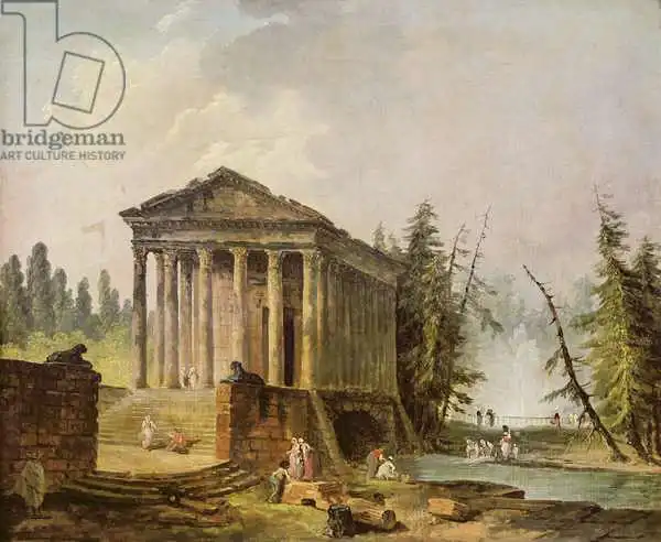 Robert, Hubert: The Ancient Temple