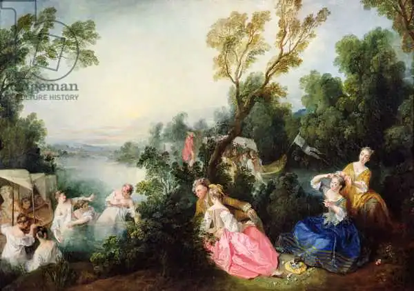 Lancret, Nicolas: Les plaisirs du bain