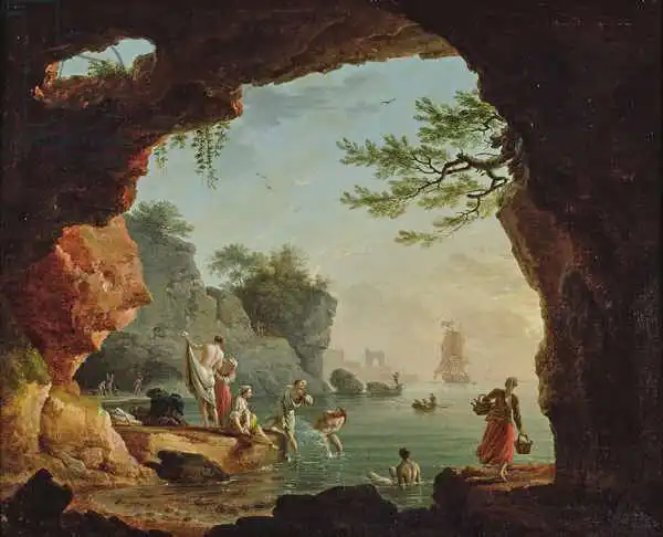 Vernet, Claude Joseph: Les baigneurs