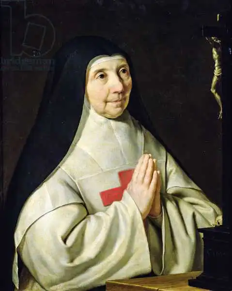 Champaigne, Philippe de: Portrait of Catherine-Agnes Arnauld
