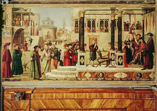 Carpaccio, Vittore: The Miracle of St. Tryphonius