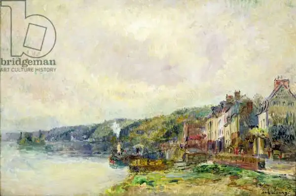 Lebourg, Albert-Charles: Die Seine in Croisset (Seine-Maritime)
