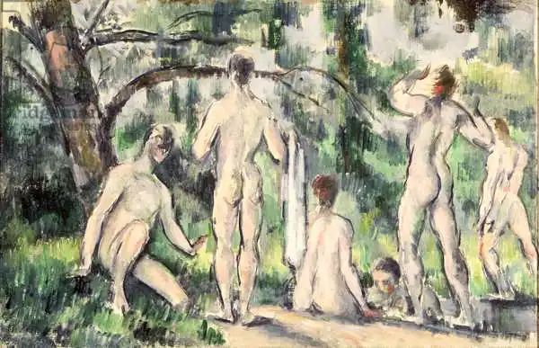 Cézanne, Paul: Study of Bathers, c.1895-98