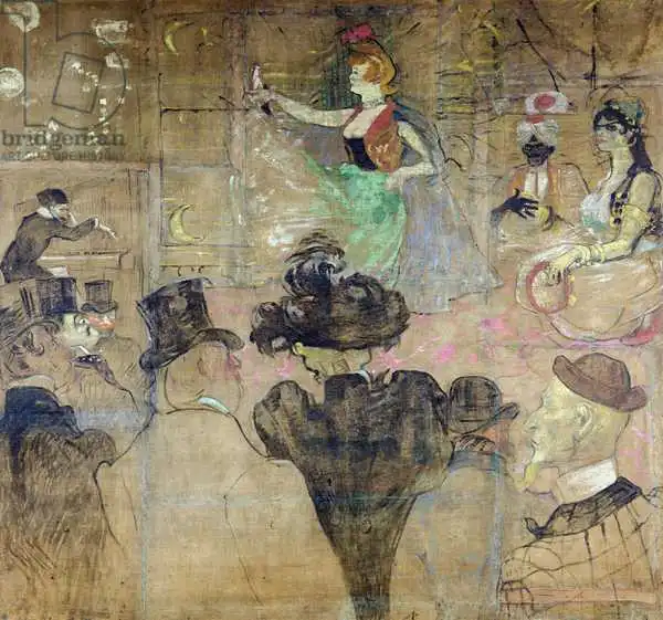 Toulouse-Lautrec, H.: Dancing at the Moulin Rouge: La Goulue