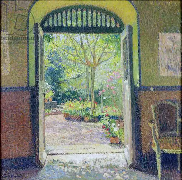 Martin, Henri: Un jardin au soleil