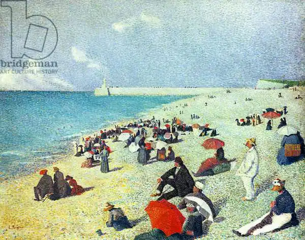 Pourtau, Leon: Sur la plage