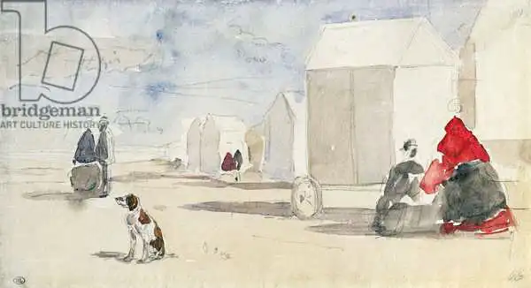 Boudin, Eugene Louis: Par les machines de bain