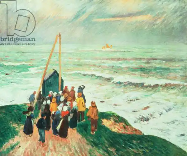 Moret, Henry: En attendant le retour des pêcheurs en Bretagne