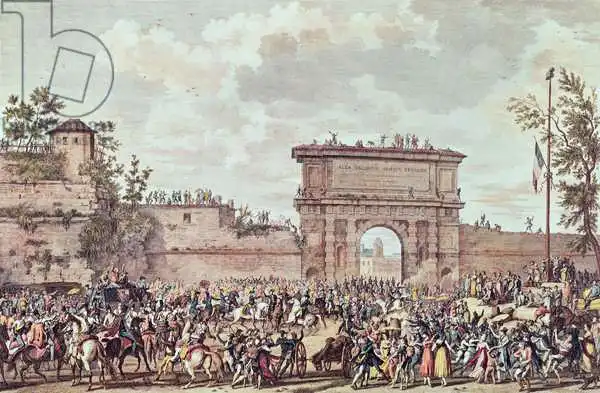 Vernet, Antoine Charles Horace: The Entry of the French into Milan, 25 Floreal An IV (14th May 1796)