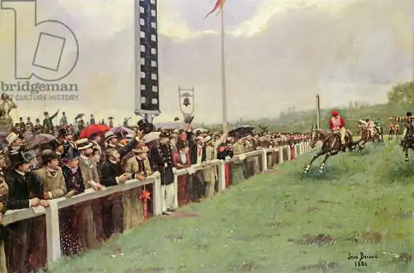Béraud, Jean: The Course at Longchamps