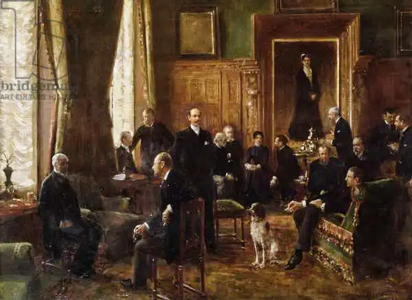 Béraud, Jean: Der Salon der Gräfin Potocka
