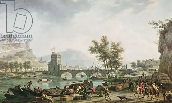Vernet, Claude Joseph: Le bord d