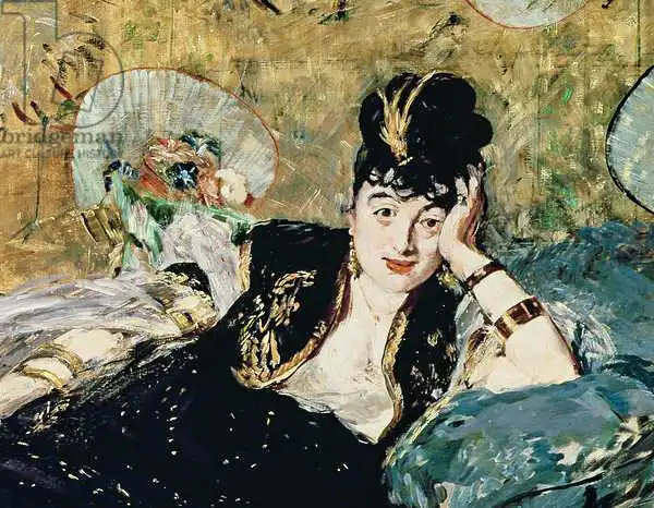 Manet, Edouard: The Lady with Fans, Portrait of Nina de Callias, c.1873-74