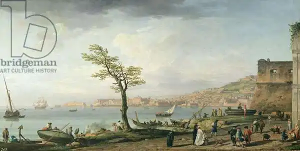 Vernet, Claude Joseph: Vue de la baie de Naples