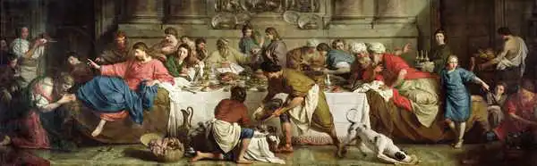 Subleyras, Pierre: Dîner à la maison de Simon