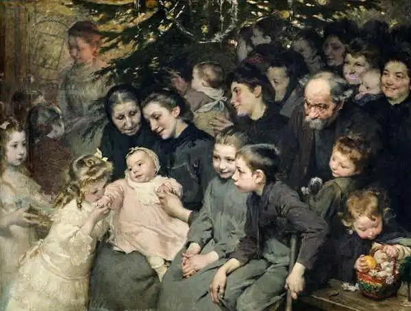 Geoffroy, Jean: Drop of Milk in Belleville: The Christmas Tree at the Dispensary