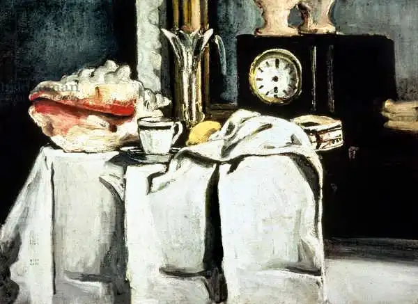 Cézanne, Paul: The Black Marble Clock