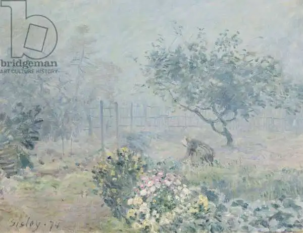 Sisley, Alfred: Der Nebel, Voissinen
