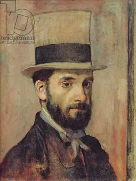 Degas, Edgar: Portrait de Leon Bonnat (1833-1922)