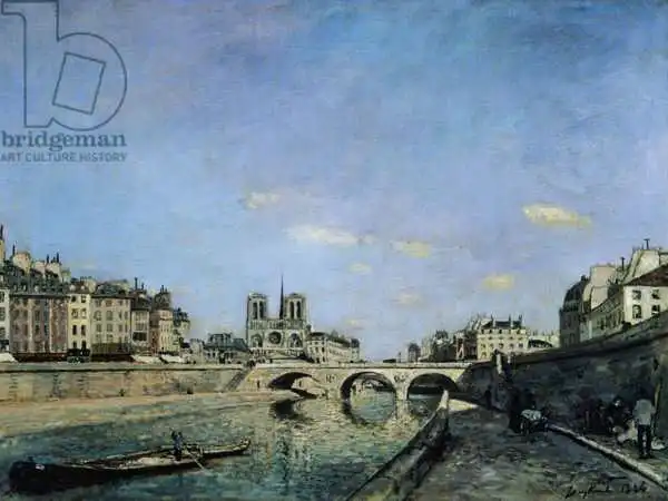 Jongkind, Johan: The Seine and Notre Dame in Paris