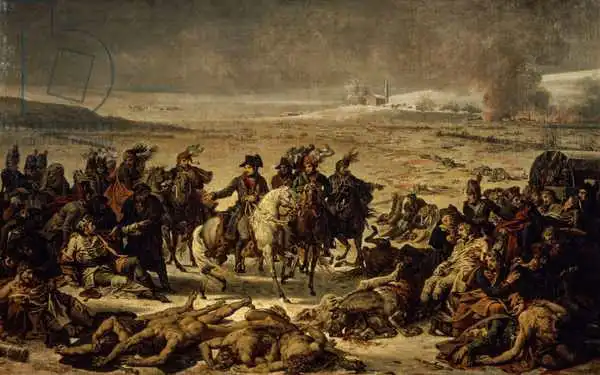 Meynier, Charles: After the Battle of Eylau, 9th February 1807