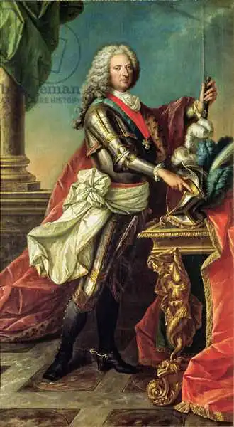 Loo, Carle Van: Portrait of the Regent, Philippe d