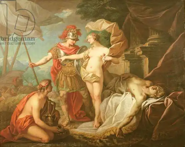 Jeaurat, Étienne: Achilles leaving to avenge the death of Patroclus