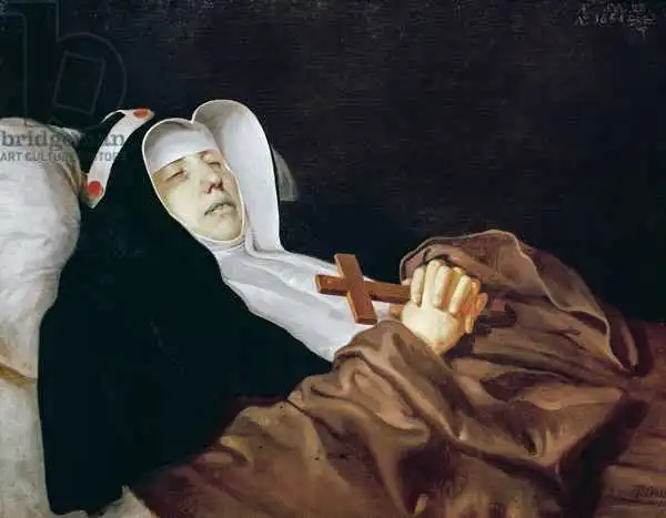 Champaigne, Philippe de: Religious Order of Saint Bridget on her Deathbed