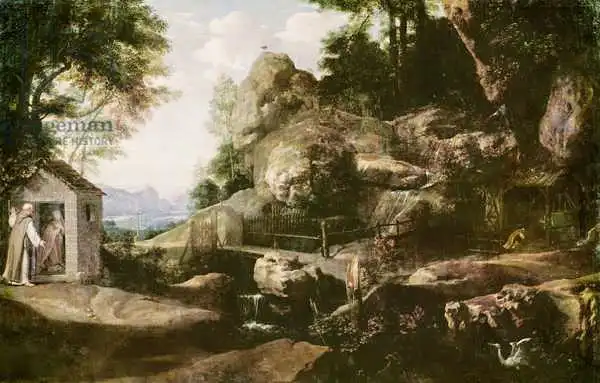 Champaigne, Philippe de: Paphnuce liberating Thais