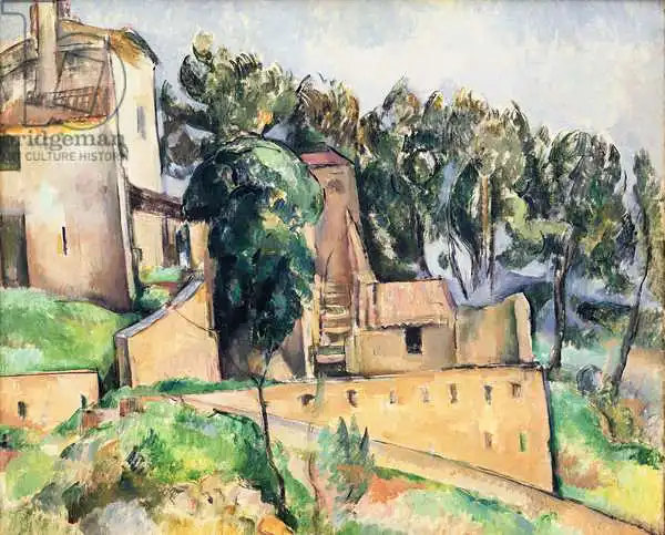 Cézanne, Paul: The House at Bellevue, 1890-92