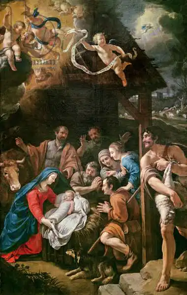 Champaigne, Philippe de: Klanění pastýřů